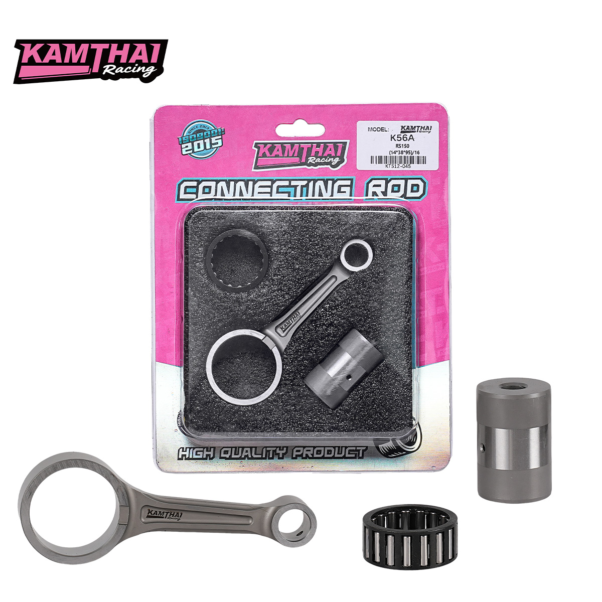 Motorcycle Crankshaft - KAMTHAI gesmede, CNC-gefreesde krukas en drijfstang