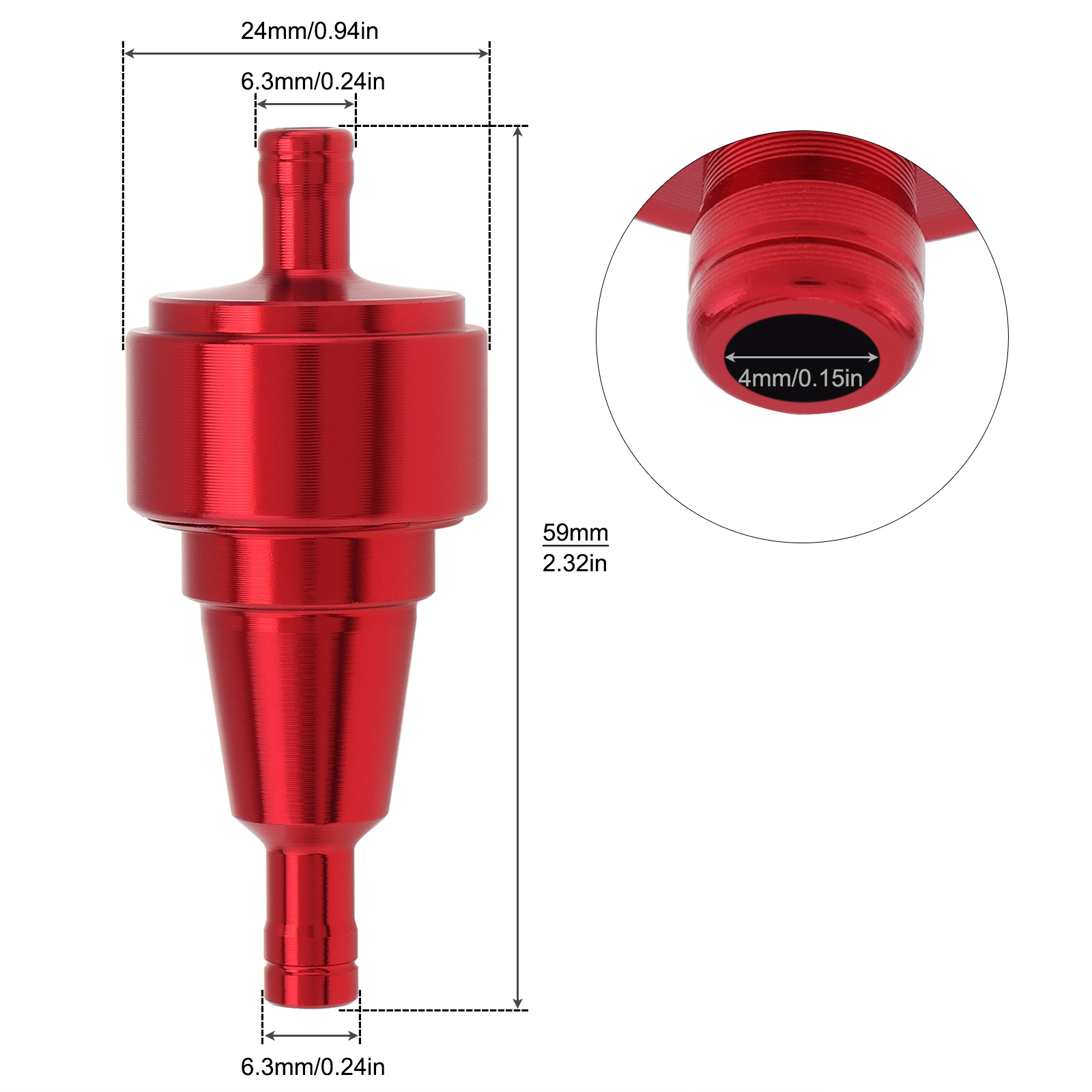 1/4 inch 6 mm motorfiets brand - Motorcycle Oil Filter recensie en prijs