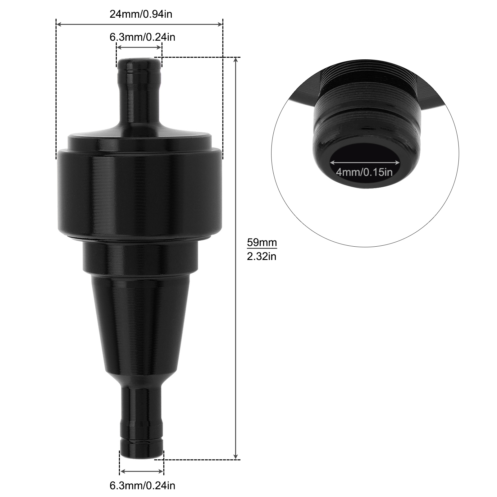 1/4 inch 6 mm motorfiets brand - Motorcycle Oil Filter recensie en prijs
