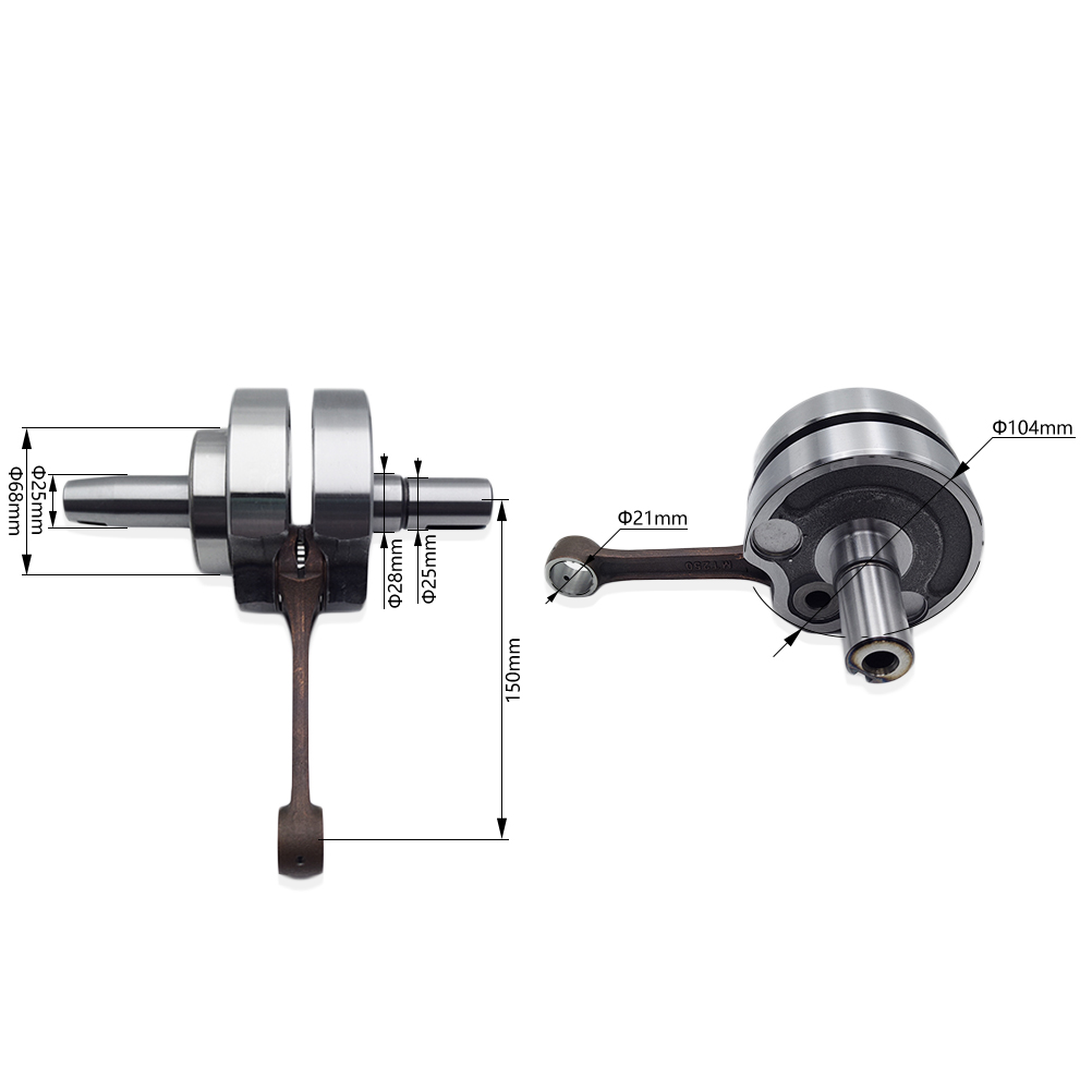 Motorfiets Krukas Drijfstang M - Motorcycle Crankshaft recensie en prijs