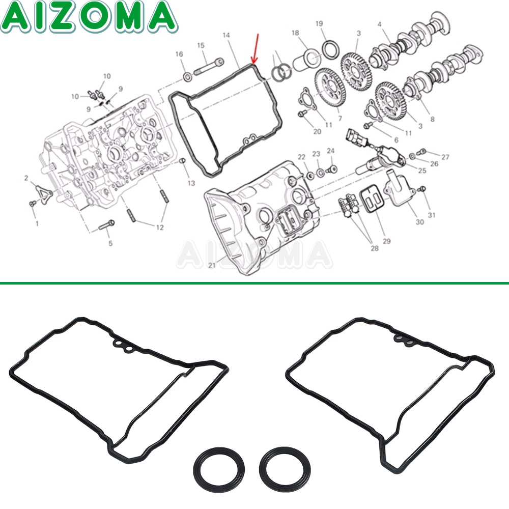 Motorfiets Accessoires Kleppen - Motorcycle Gasket recensie en prijs