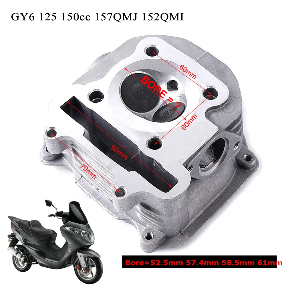 Gy6 Cilinderkop Motorfiets Ond - Motorcycle Engine Parts recensie en prijs